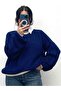 Two Color Knitwear Sweater