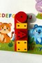 Montessori 4 Piece Colorful Geometric Educational Wooden Puzzle - 2