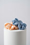 2-Piece Luxury Satin Hair Scrunchies Large Size Shiny Silk Textured Rubber Scrunchie Soft Non-Marking XL Scrunchie - 8