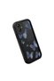 Samsung Galaxy A04E Compatible Black Silicone Butterfly Pattern Impact Protection Case - 3