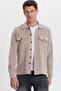 Men's Regular Fit Comfortable Cut Double Pocket Winter Lumberjack Mink Shirt