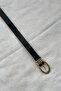 Marta Gold Buckle Women's Belt - 3