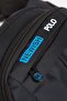 Men's Fabric Crossbody Chest Shoulder & Waist Bag with USB Headphone Jack - Black - Blue - 4