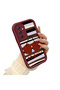 Samsung Galaxy A34 5g Compatible Burgundy Silicone Fruit Pattern Shockproof Phone Case - 2