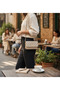 Women's Quilted Chain Strap Crossbody Bag – Multi-Pocket, Card Holder, Zippered Compartment