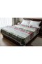 New Year's Patterned Double-Sided Acrylic Scottish Blanket 200×220 cm - 6