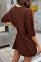 Unisex Orchid Printed Oversize T-shirt - 2