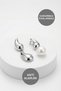 Women's Anti-Allergic Tarnish Resistant Waterproof Long Dangle Pearl Silver Steel Brand Earrings Models - 2