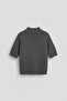 Crop V-Neck Knitwear Sweater - 2