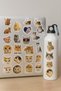 Funny Cat Facial Expressions Sticker Set – 22X30 cm |   Laptop & Water Bottle Compatible Fun Stickers - 2