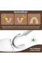 U-Shaped Ultrasonic Electric Toothbrush for Adults, 3 Modes, Wireless Charging (White) - 6