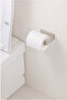 Stainless Steel Toilet Paper Holder with Lamel, Both Adhesive and Mountable Wc Paper Stand - 3