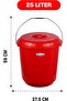 ® Oasis Bucket With Lid 25L Red - 3