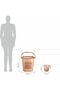 Plastic Bucket and Matching Mug, Multicolor, 18 L - 5