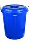 Drum Bucket With Lid 50L Blue