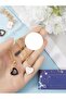 Letter t Heart Thermos Compatible White Charm Accessory Hanging Ornament - 2