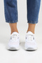 Women's White Mesh Detailed Sneaker: Breathable Casual Sports Shoe Model - 3