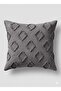 Throw Pillow Cover 43X43 cm – Double-Sided, Zippered, Compatible with Luxury Chenille Fabric Sofa Cover 1 Piece