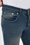 Men's Brown Slim Fit Slim Fit Cotton Stretch Stretch Fabric Denim Jean Denim Pants - 2
