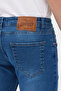 Men's Blue Slim Fit Slim Fit Cotton Stretch Stretch Fabric Denim Jean Denim Pants