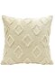 Throw Pillow Cover 43X43 cm – Double-Sided, Zippered, Compatible with Luxury Chenille Fabric Sofa Cover 1 Piece