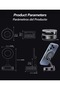 K007 Magnetic Car Phone Holder 360° Rotation Strong Vacuum Suction Car Mount - 2