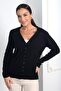 Women's Basic V-Neck Cardigan