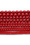 8mm approx 45 beads Red Coral Stone Beads Round Loose Spacer Beads for Jewelry Making DIY Charms Bra - 3