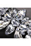 Silver Plated Stonefans Vintage Statement Geometric Choker Necklace Crystal Collar Fashion Statement - 6