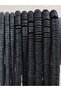 8x2MM 200pcs 4/6/8mm Natural Black Lava Rock Stone Beads Flat Round Spacer Rondelle Loose Beads For - 6