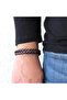 brown 17cm-24cm Braided Leather Bracelet Men, Rustic Leather Mens Bracelet, Gift for Him, Birthday G - 2