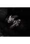 Open Ring New retro domineering trends Two-end dragon ring men and women punk adjustable hip-hop roc - 4