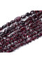 8-12mm Natural Irregular Garnet Beads Gravel Chip Loose Spacer Stone Beads for Jewelry Making DIY Br - 4