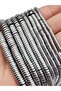 4X1MM About 320pcs Coin Shape Natural Stone Silver Color Hematite 3/4/6/8MM Flat Round Spacer Loose - 8