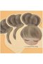 50pcs Yellow 10.6x14cm 50pcs Cute Girl Hair Accessory Card Maru Hair Clip Large Intestine Hair Ring - 7