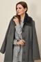 Fur Collar Coat 90629