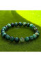18cm Natural Tiger Eye Stone Bracelet 8mm Natural Stone Implies Wealth And Good Luck. It Can Be... - 2