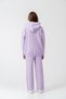 Sports Academy College Team Us-86 Embroidered Hooded Front Zipper Girls' Bottom Top Tracksuit Set - 8