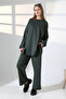 Hijab and Plus Size Bottom Top Set - 4