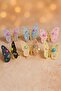 Elegant Stone Pearl Moving Butterfly Model Hair Clip - 2