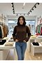 Soft Textured Mock Neck Knitwear Cardigan - 2