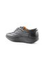 42751 Genuine Leather Orthopedic Black Women's Daily Mother Shoes - 4