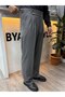 Men's Italian Cut High Waist Fabric Trousers - 2
