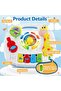 Learning Activity Table – Kids Light & Music Desk with Piano & Drum - 4