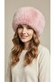 Women's Pink Fur Russian Model Kalpak Hat - Winter Soft Plush
