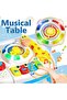 Learning Activity Table – Kids Light & Music Desk with Piano & Drum - 2