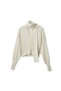 Knitwear Scarf Knitted Cardigan Ecru - 5