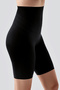 High Waist Laser Cut Double Layer Shorts Corset, 369604, 369604 - 3