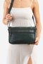 2108 Real Leather Women's Crossbody Bag Green - 2