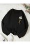 Sweatshirt with Daisy Print for Women / Girls